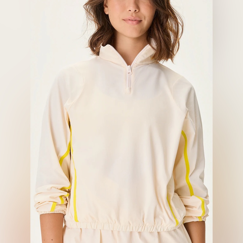 NWT Outdoor Voices LightSpeed 1/4 Zip Pace Pullover size Medium in pink